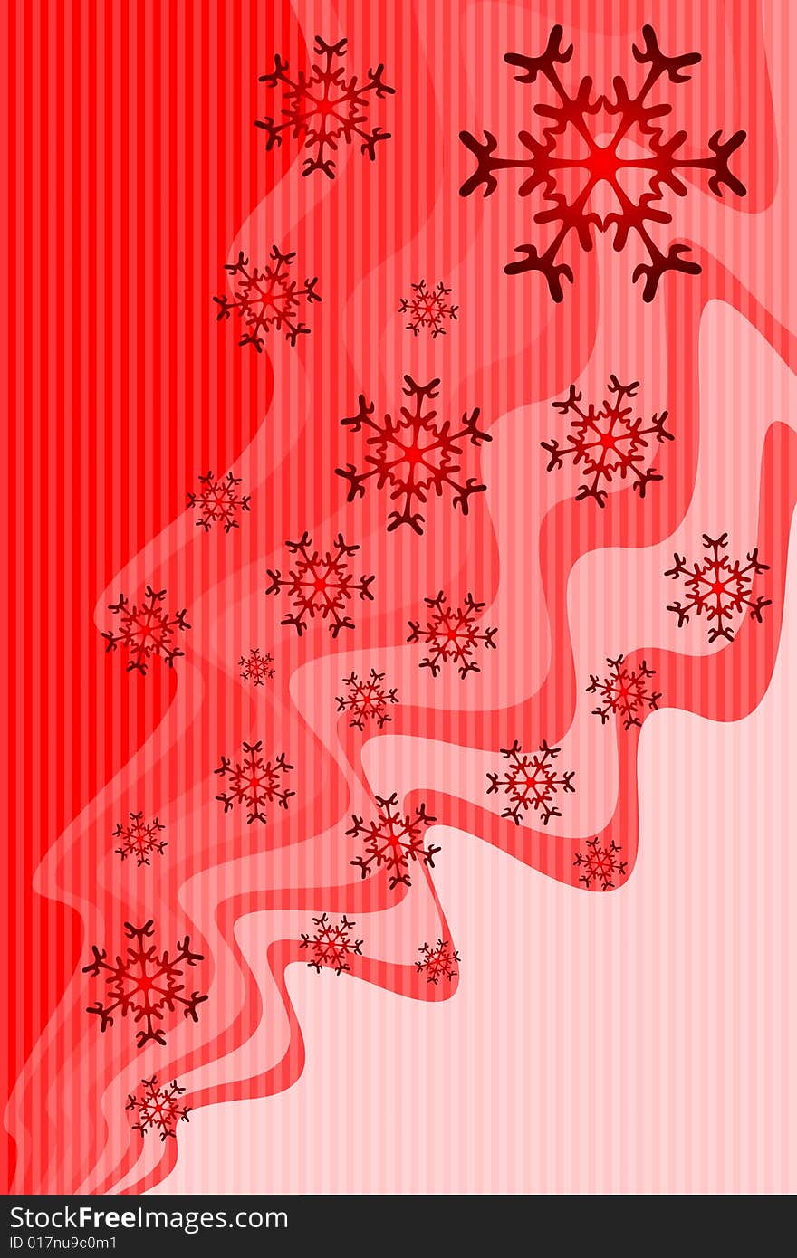 Vector illustration of Snowflake Decoration