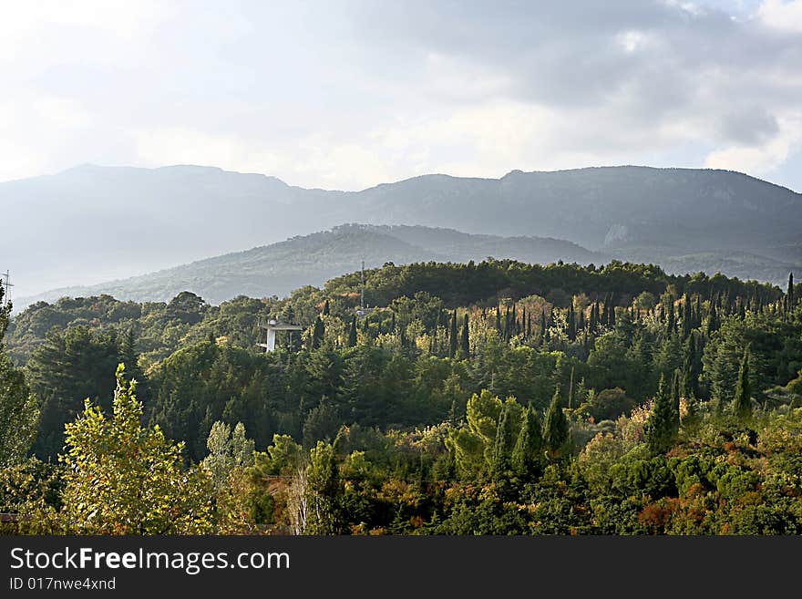 Hills of Crimea, autumn 2008