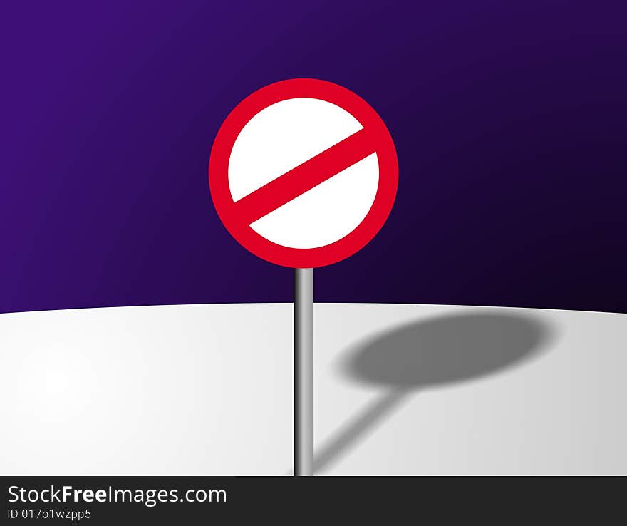 Blank 3d forbidden sign. Ready for customize. Blank 3d forbidden sign. Ready for customize.