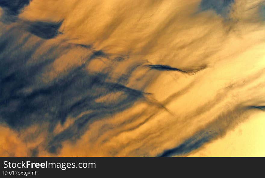 Clouds on a background of the sky. Clouds on a background of the sky