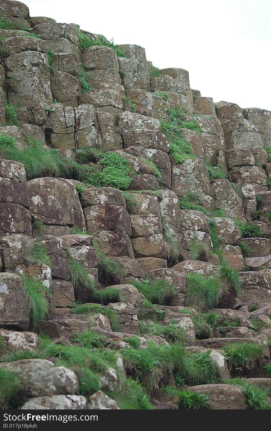 Rocks at the Giants Causeway