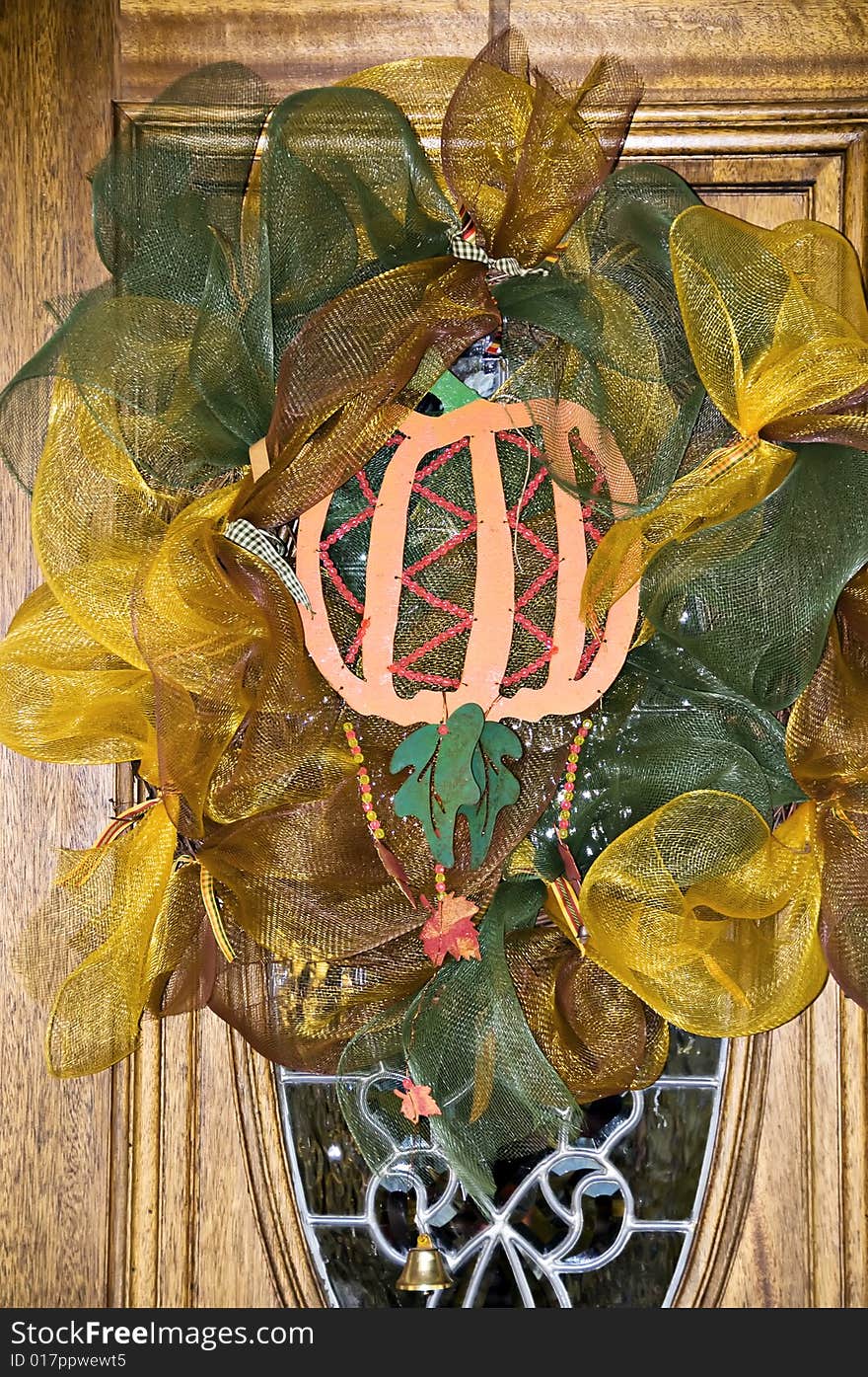 Pumpkin Wreath