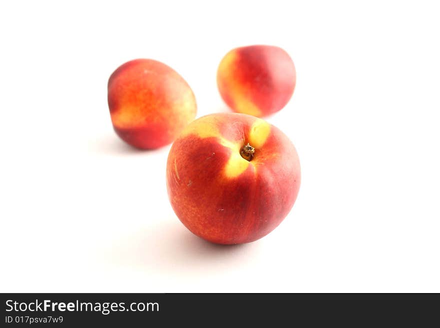 Three peaches