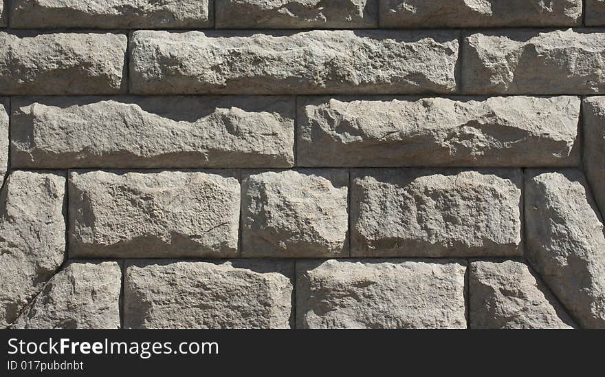 Stone wall