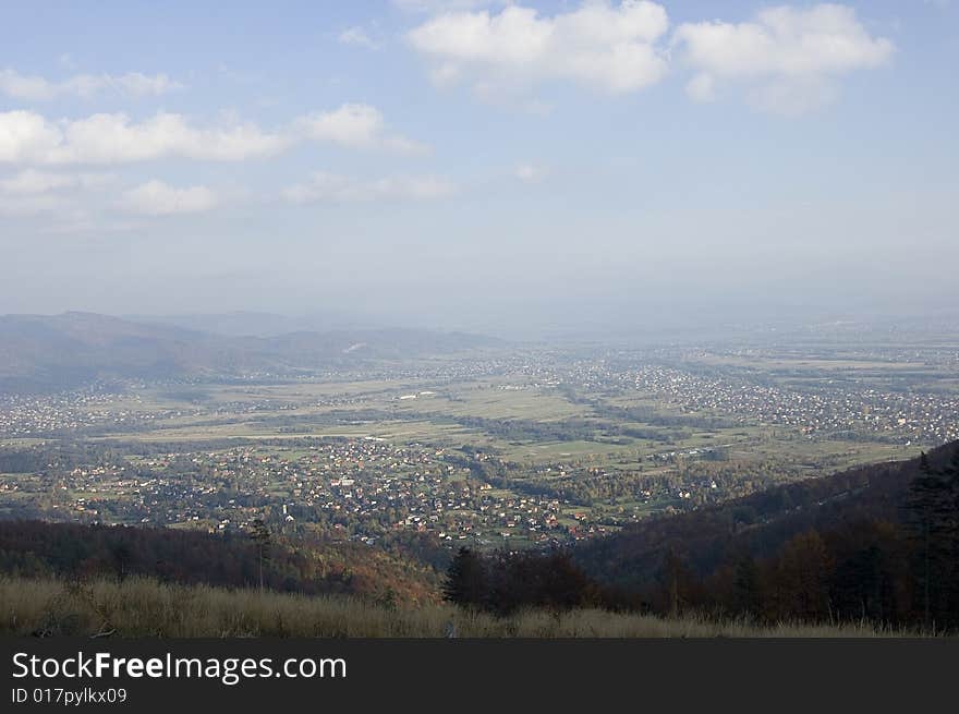 Panorama in Poland