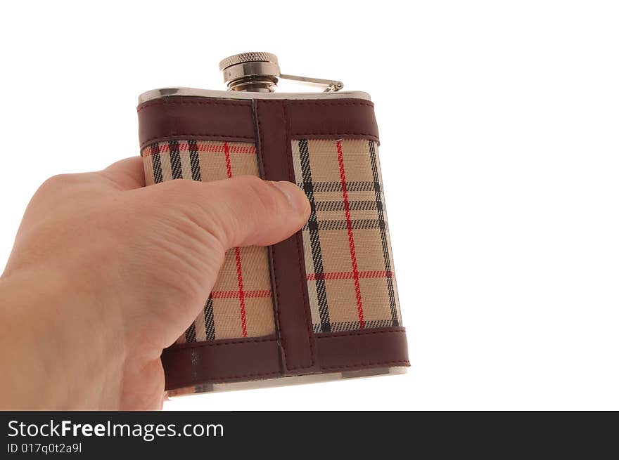 Flask from whisky