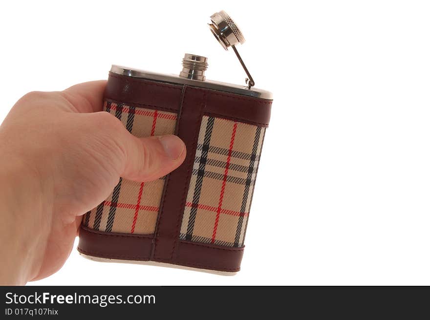 Flask from whisky