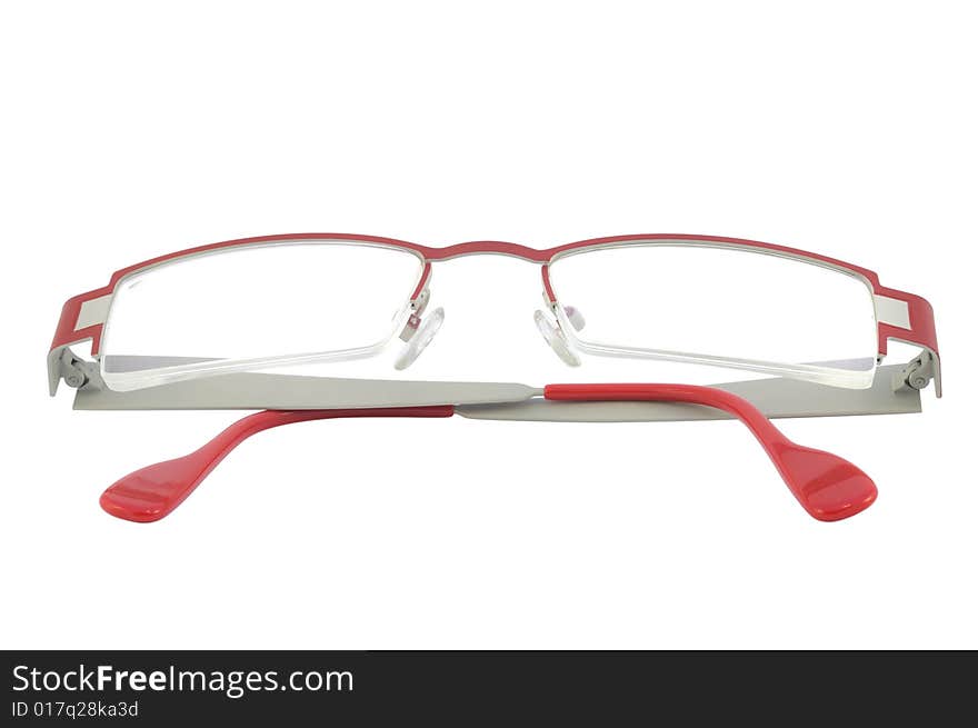 Women Red Glasses