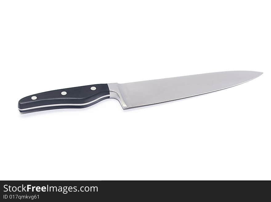 Kitchen knife with isolated background. Kitchen knife with isolated background