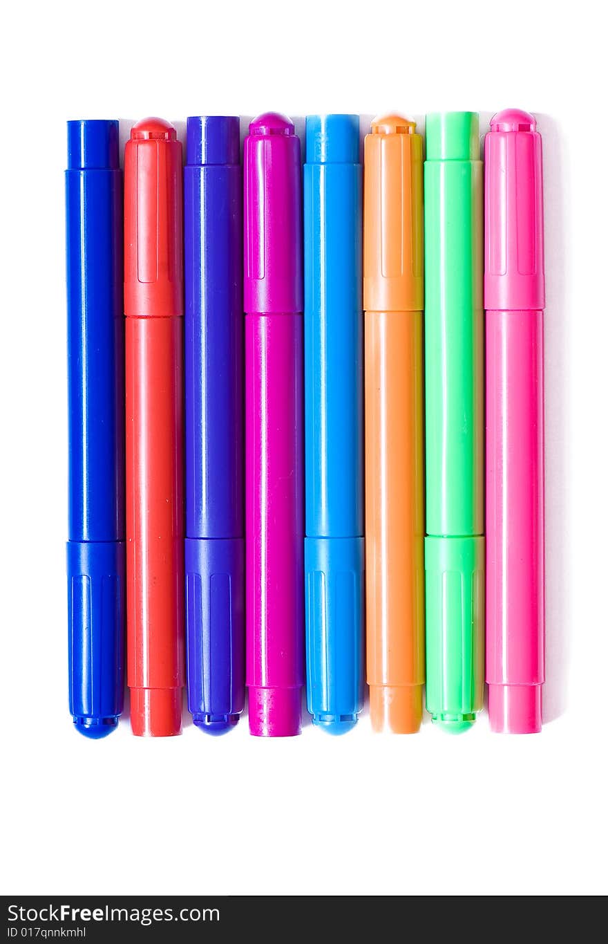 Varicoloured Markers