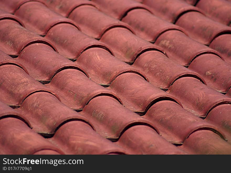 Roofing tiles as a texture. Roofing tiles as a texture