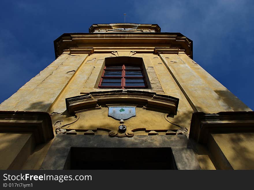 A church in the northern part of the Czech Republic.