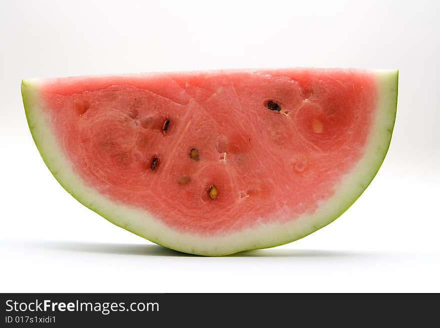 Piece Of Watermelon Isolated