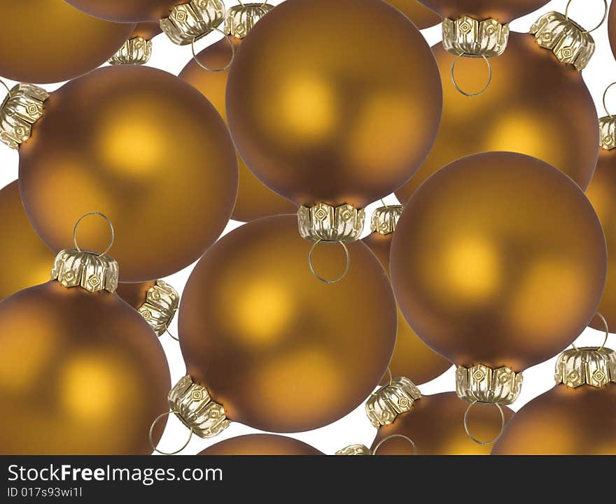 Christmas Golden Balls