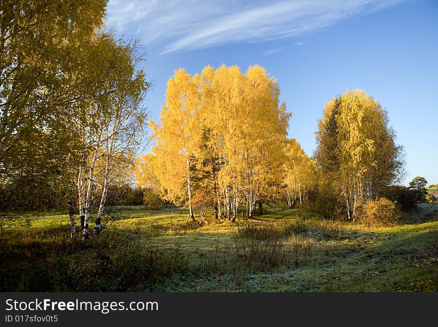 The picture is made on the way to park Deer Creek. The picture is made on the way to park Deer Creek