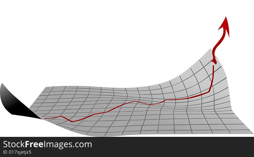 Sheet with growth diagram