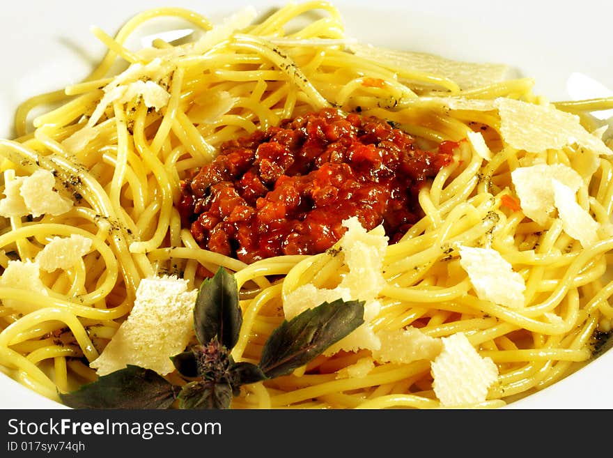 Spaghetti with Bolognese Sauce