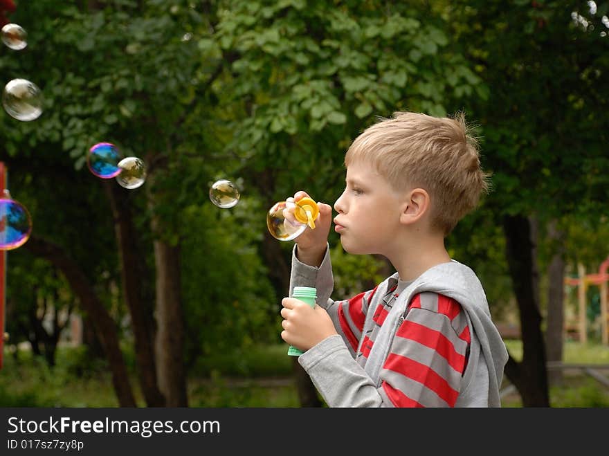 Soap bubbles