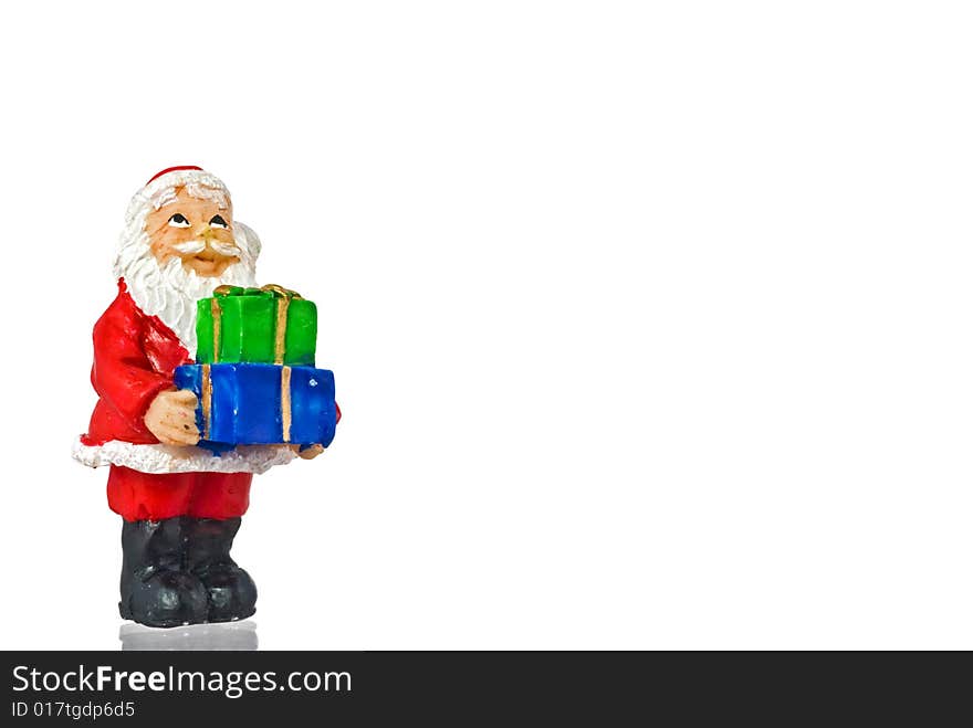 Old Vintage Santa Claus decoration figurine