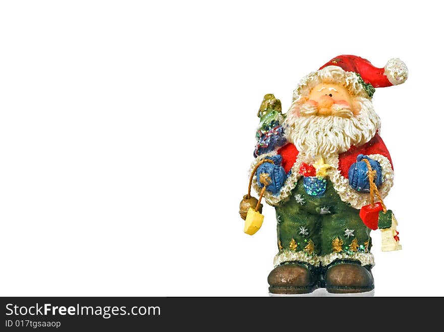 Old Vintage Santa Claus decoration figurine