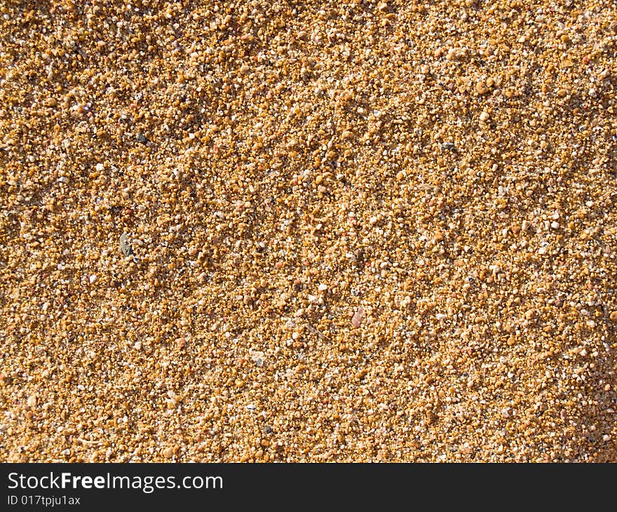 From a lake shore, texture of many colored sand. From a lake shore, texture of many colored sand.