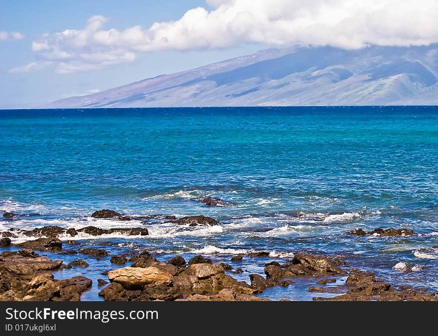 Ocean, Mountain and Sky