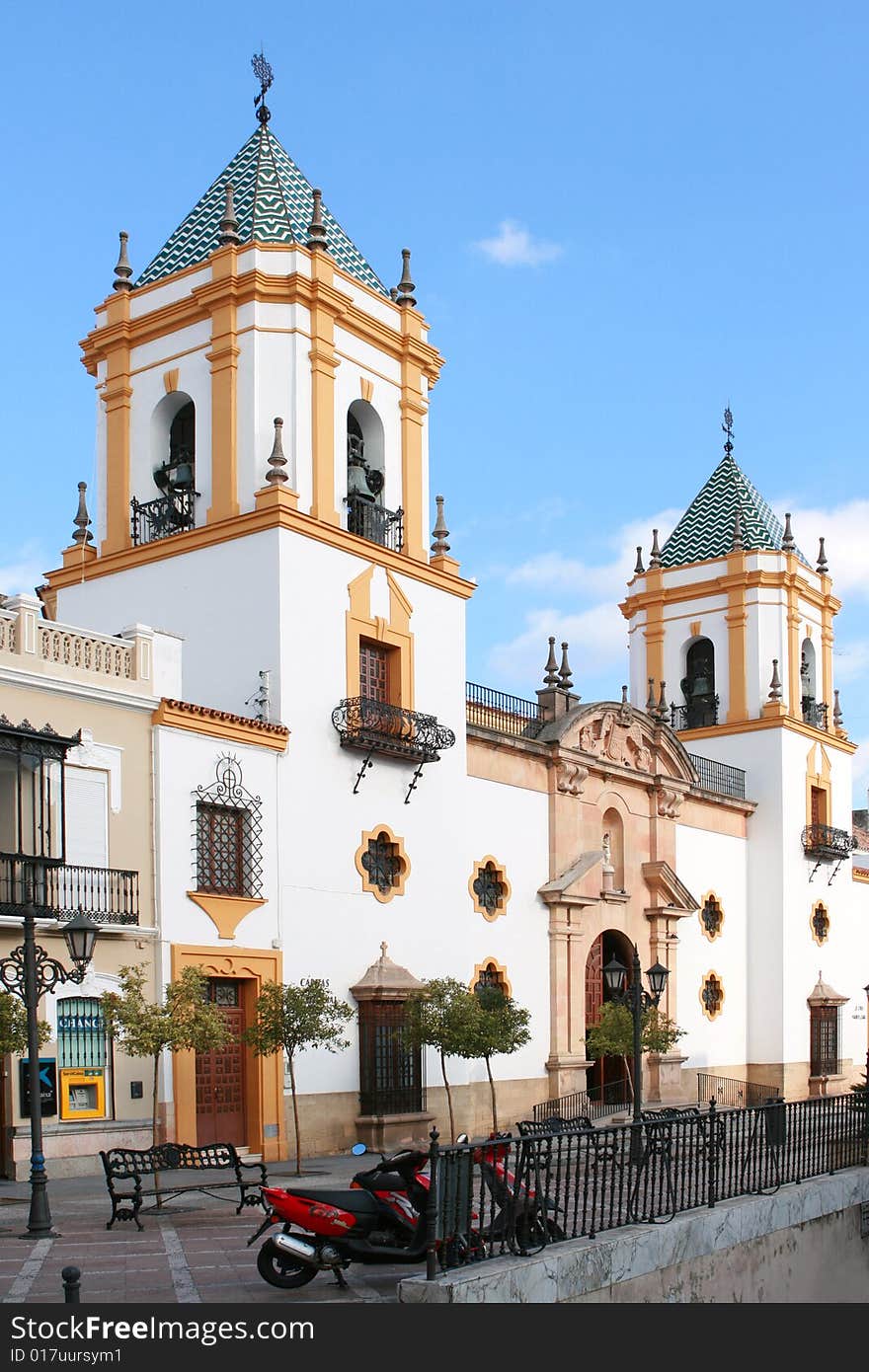 Christian church in the city of Ronda