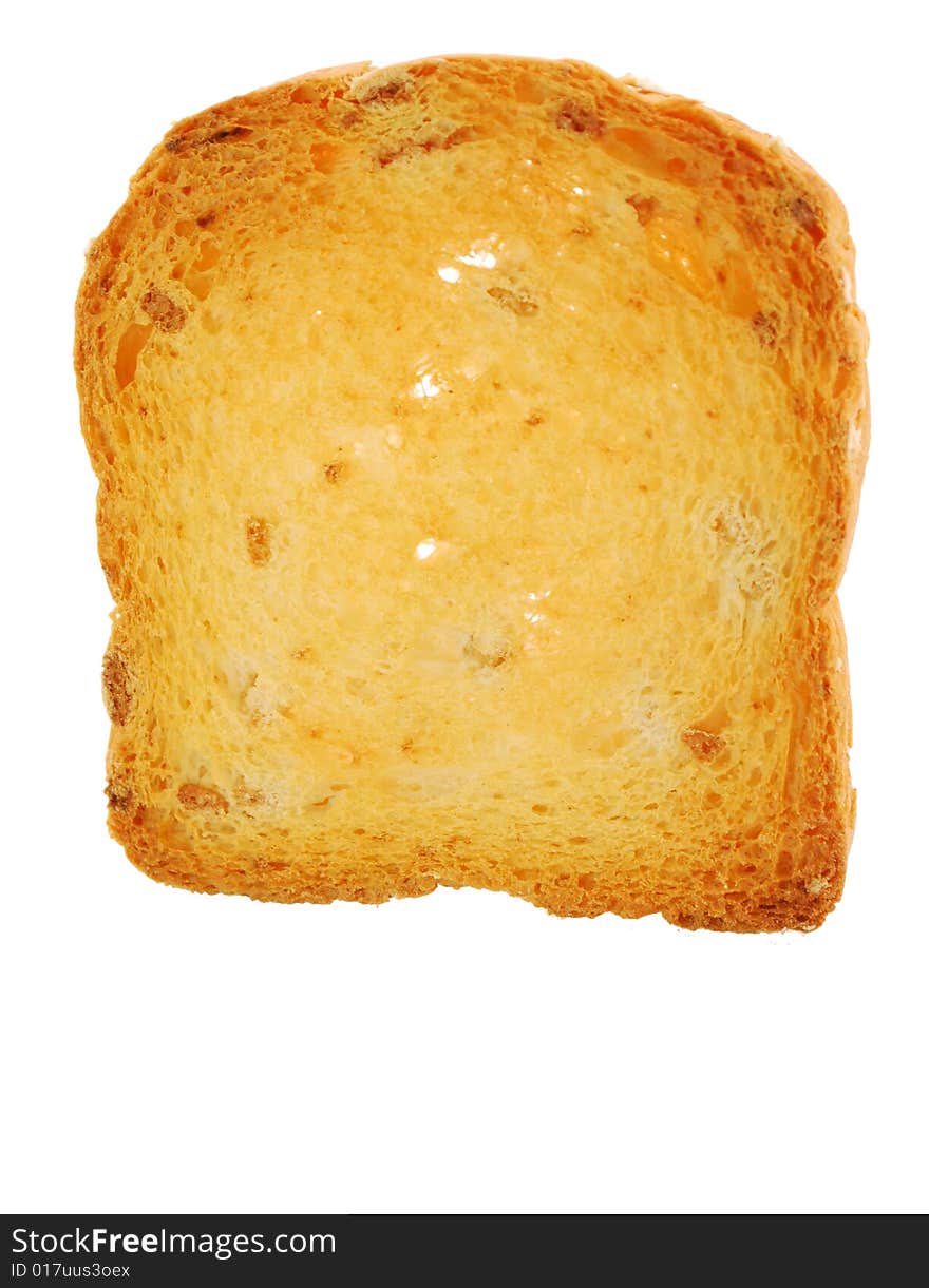 A bread slice for breakfast