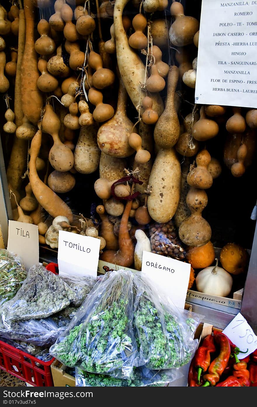 Fruit in a market