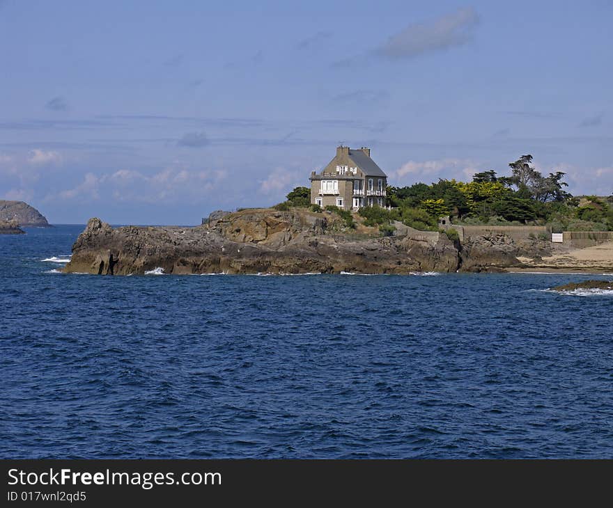 RothÃ©neuf, Bretonic House At The Sea, Brittany