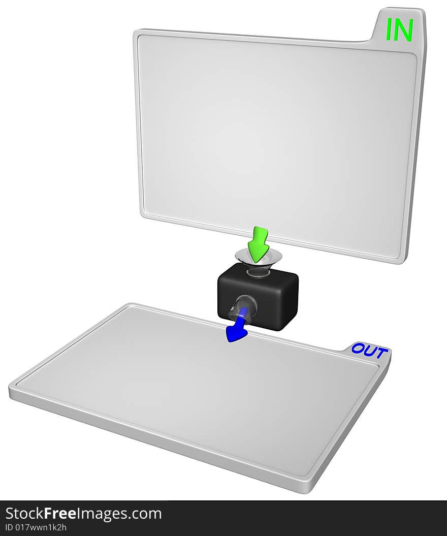 Black box, which will convert entry and gives output. Black box, which will convert entry and gives output