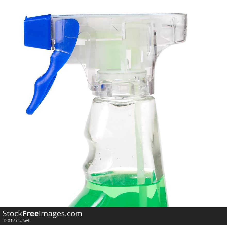 Close-up spray bottle