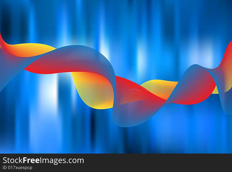 Vector illustration of abstract gradient mesh background. Vector illustration of abstract gradient mesh background