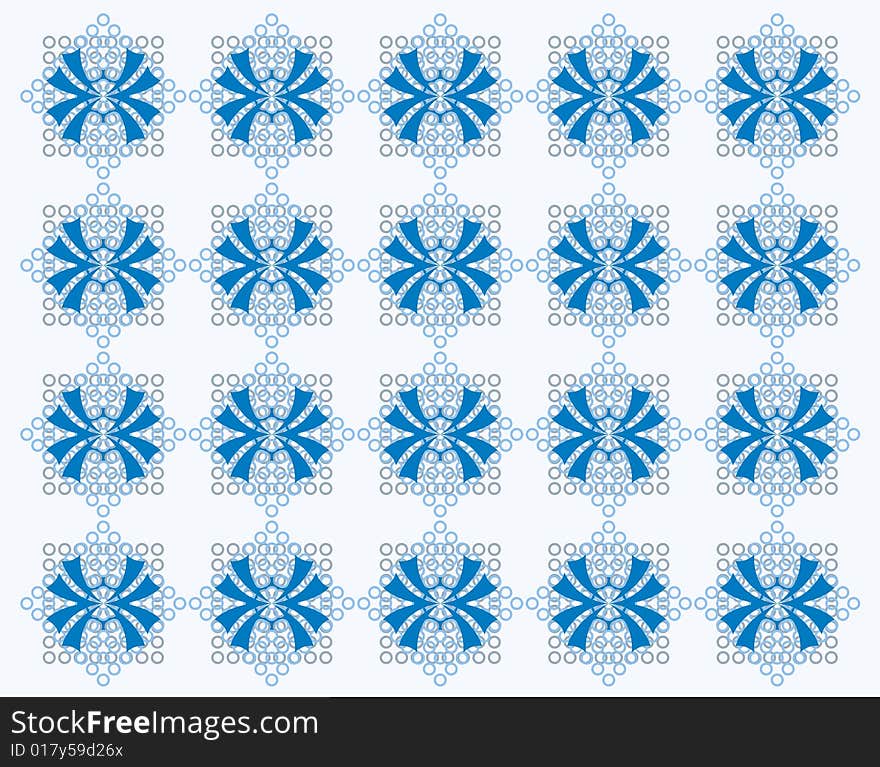 Scalable seamless pattern. Vector illustration