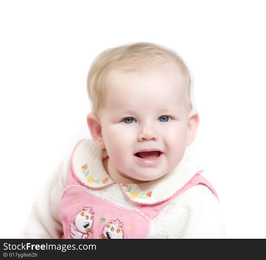 Baby In Pink Clothes