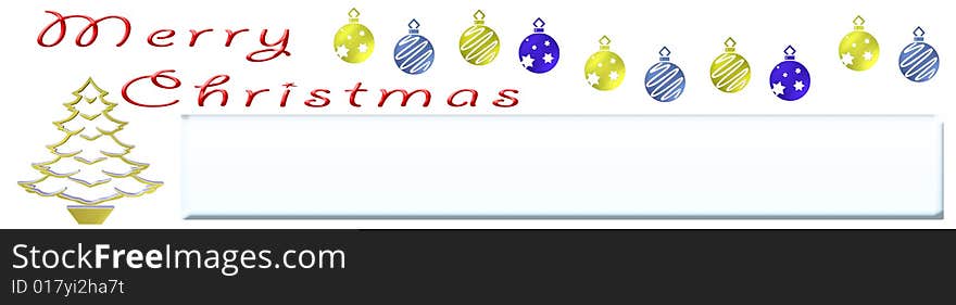 Illustration of Christmas for web banners or graphics. Illustration of Christmas for web banners or graphics