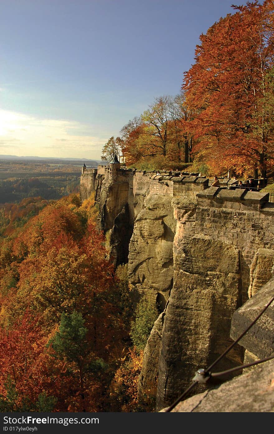 Koenigstein Castle, Dresden, Saxony, Germany