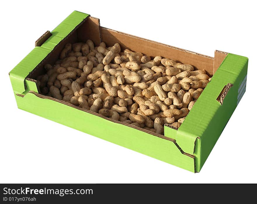 Peanuts in a box