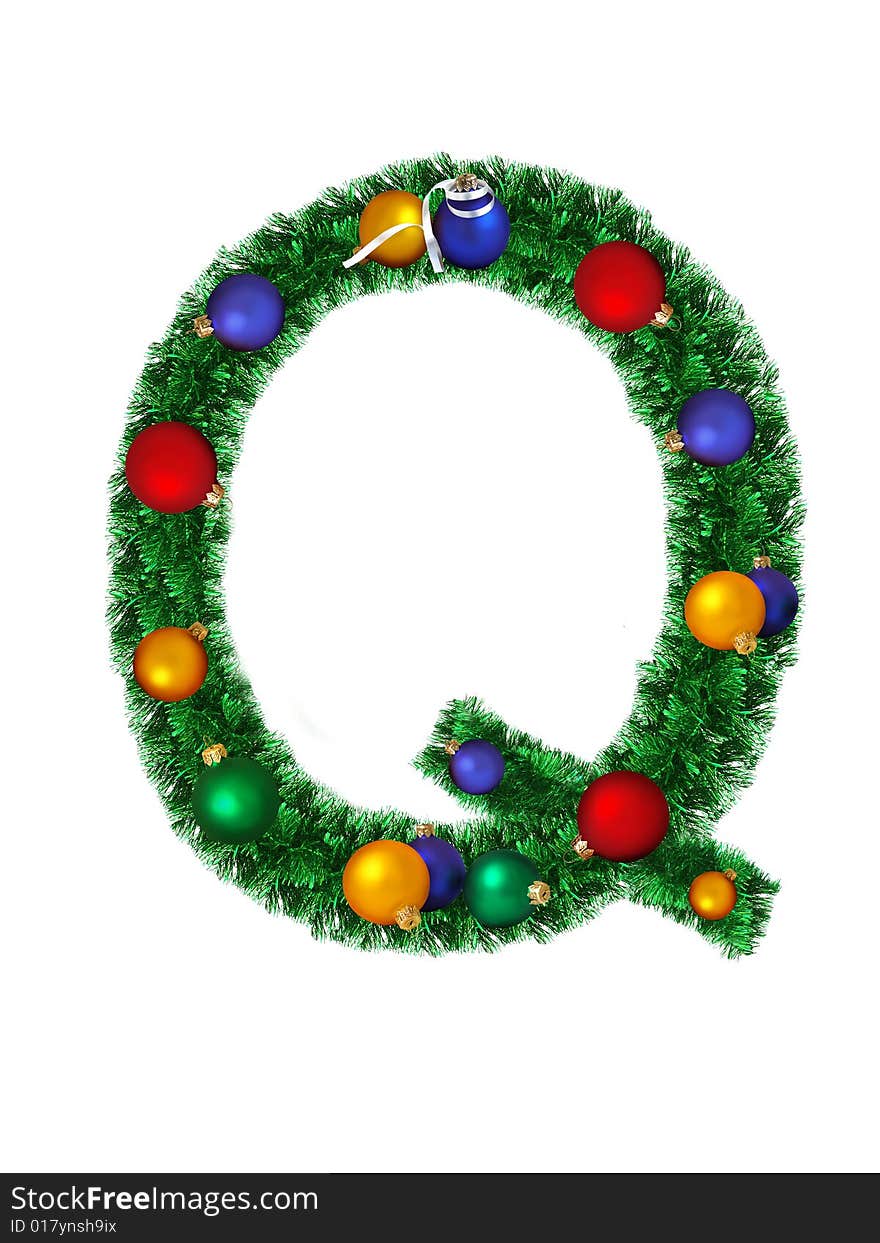 Christmas Alphabet - Q