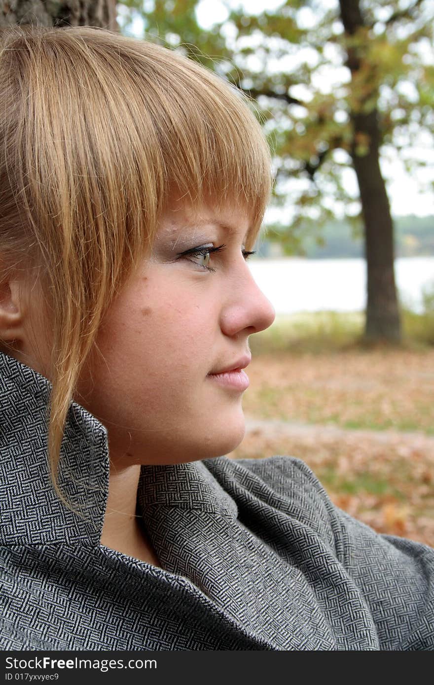 Girl & tree