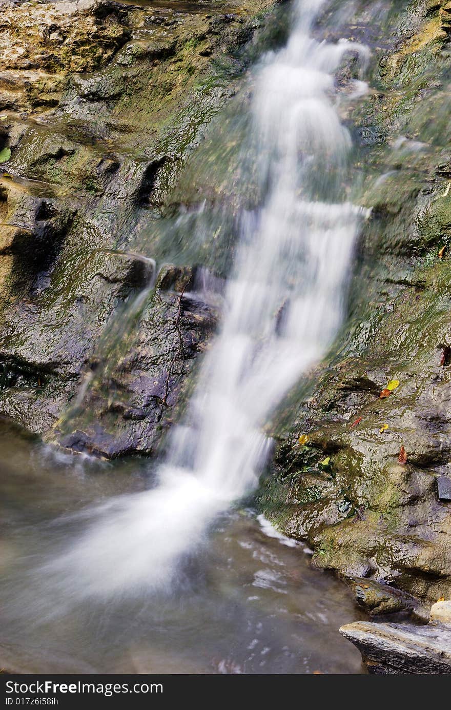 Small waterfall. More blur.