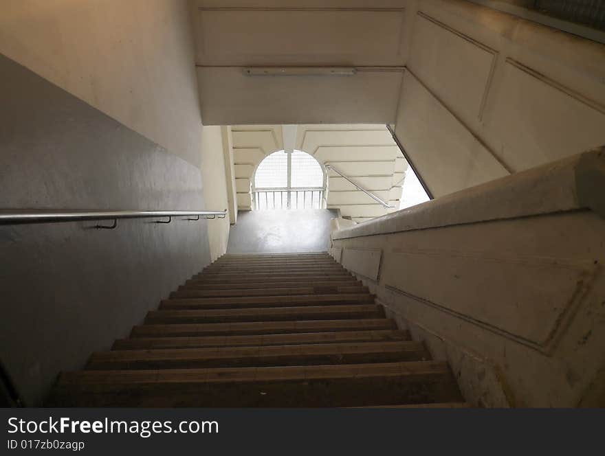 Staircase in Old Building