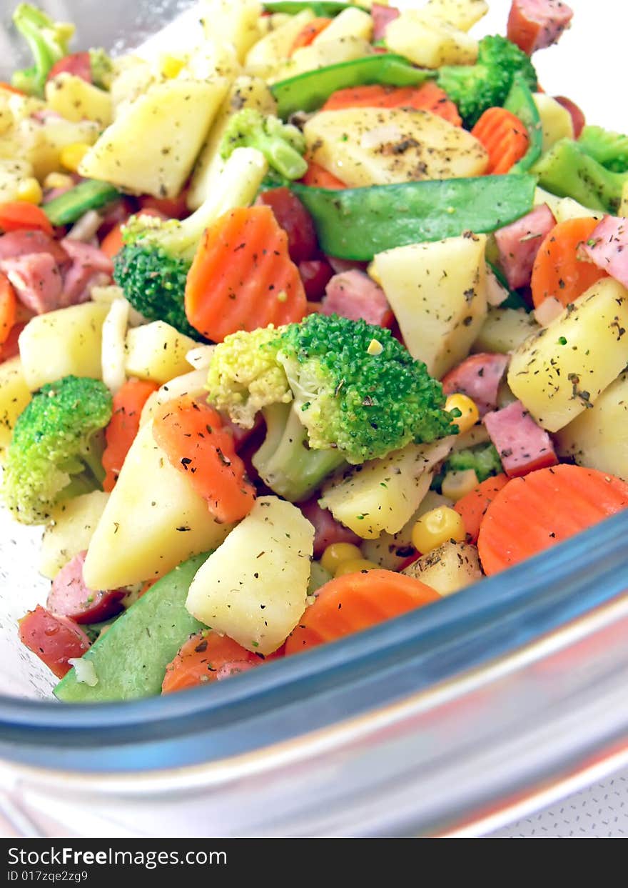 Vegetables In Pan