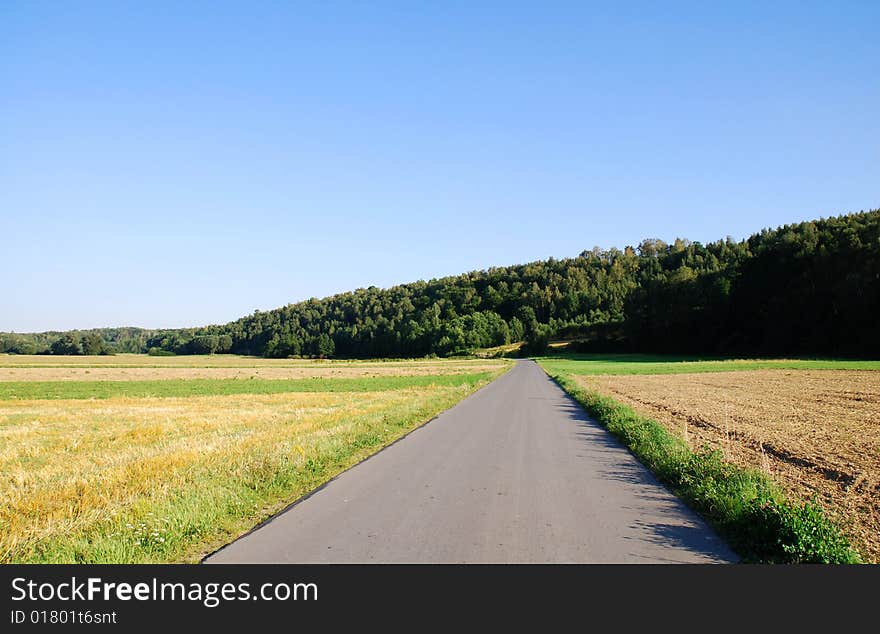 Rural country road