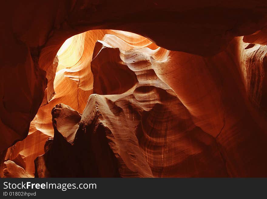 Antelope canyon caverns