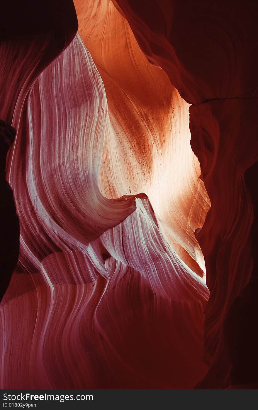 Antelope canyon caverns in arizona