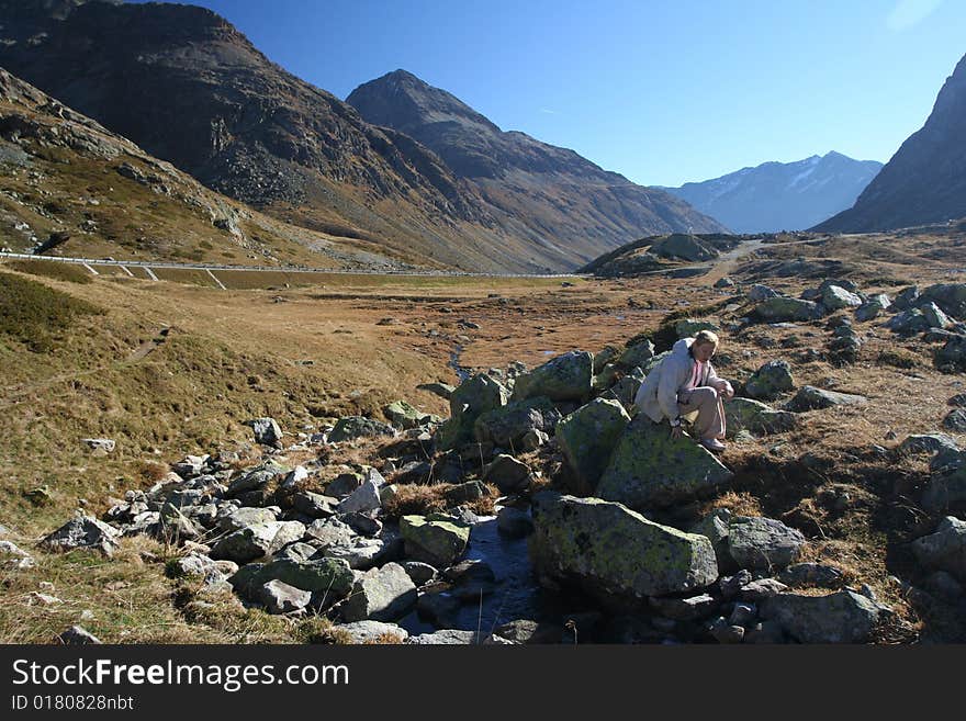 Stones hiking