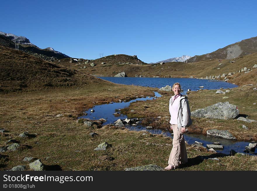 Swiss Alps, Julierpass 2284 m. Swiss Alps, Julierpass 2284 m