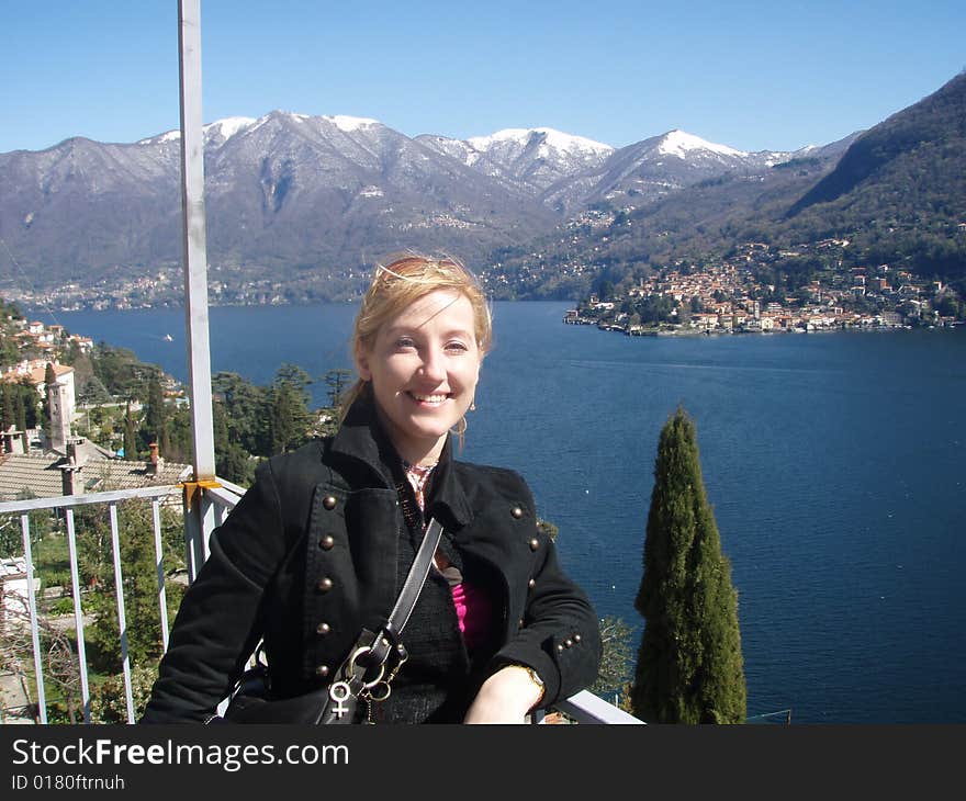 Relax on Italian lake