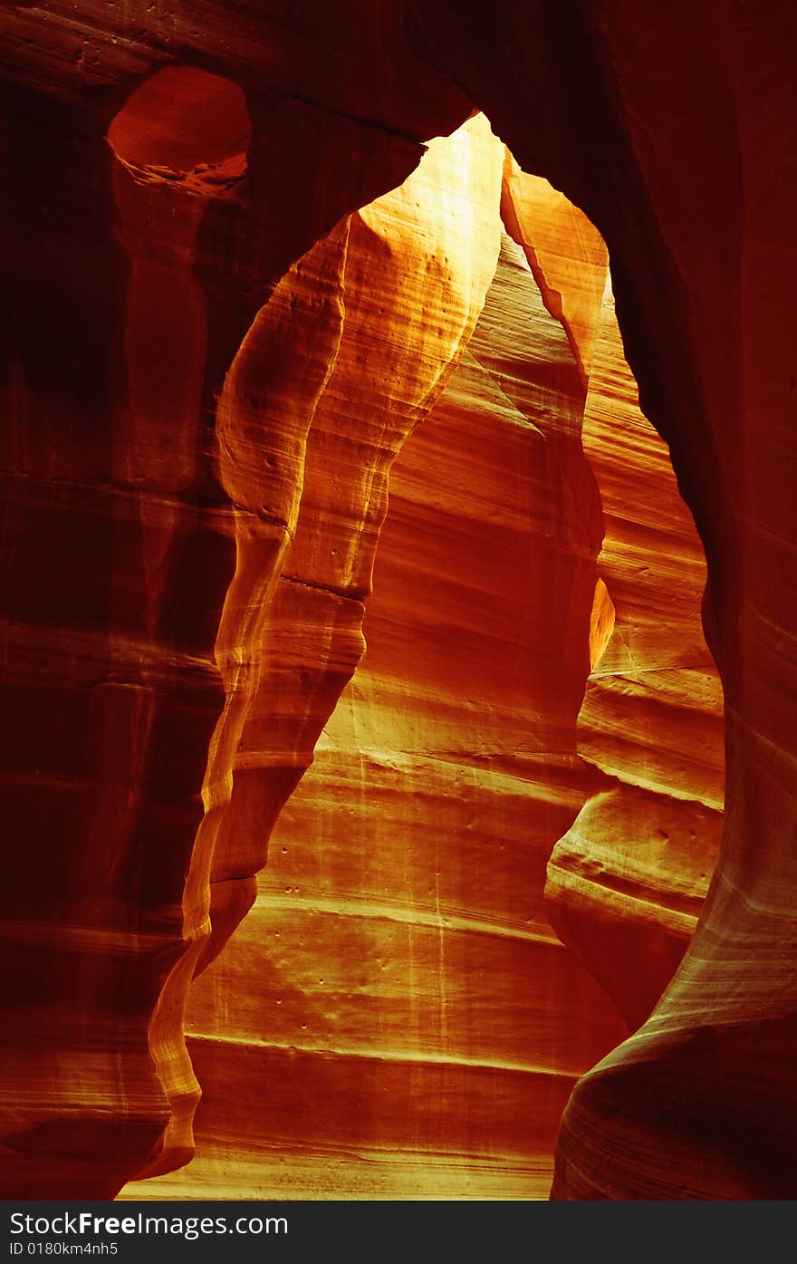 Antelope canyon caverns in arizona